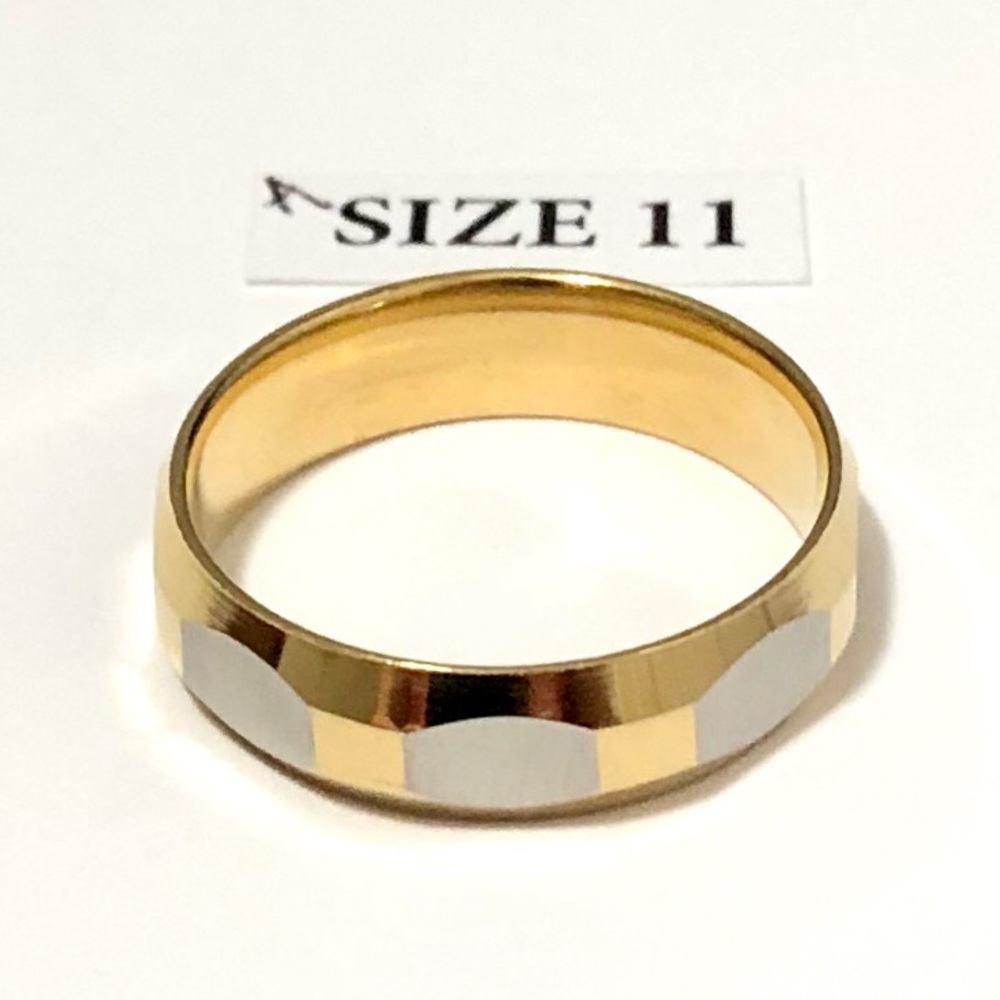 Gold & Silver Tone Ring, Size 11
